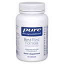 Pure Encapsulations Best-Rest Formula - Supports Restful Sleep - for Relaxation - Restful Sleep Supplement - Non-GMO & Vegan - 60 cápsulas