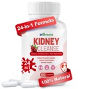 Advanced Kidney Cleanse Detox " Repair - 24-in-1 Kidney Support Supplement with Herbal Formula for Kidney &amp; Urinary Tract Health - Non-GMO, Made in USA, 60 cápsulas