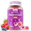 Magnesium Gummies 400mg ← Complejo de Magnesio 5-in-1 para Hombres: Mag Glycinate, Citrate, Malate, Chloride & Taurate ← w/Ashwagandha, D3 &amp; Zinc for Relaxtion, Mood,Energy ← Sugar-Free, Vegan, 60Cts