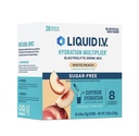 Líquido I.V. Multiplicador de hidratación sin azúcar White Peach - 26 Sticks (1)