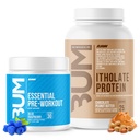 RAW Whey Isolate Protein Powder " Essential Pre-Workout Bundle