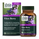 Gaia Herbs Vitex Berry, Chasteberry, Hormon Balance para Mujeres, Vegan Liquid Capsules, Negro 60 Conde