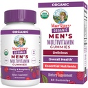 MaryRuth Organics Mens Vitamin Gummy ← USDA ← Vegan ← Daily Multivitamins for Immune Support ← Non-GMO Silencio Gluten Free ← 60 Count