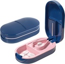 Rejilla compacta para el recubrimiento preciso, separador de cuchilla, separador portátil para pequeñas tabletas, vitaminas " uso diario (lue)