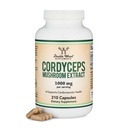 Cordyceps Capsules (Cordyceps Sinensis Mushroom Extract) 210 Conde, 3,5 Month Supply, 1.000MG (7% Polysaccharides with Alpha and Beta Glucans)