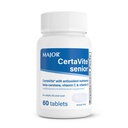 MAJOR CertaVite Senior Multivitamin with Antioxidants – Multivitamin for Women and Men with Beta-Carotene, Iron, Vitamina C &amp; E – Soporta inmunidad, energía y visión – 60 Tablets