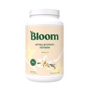 Bloom Nutrición Whey Isolate Protein Powder, Vainilla - Pure Iso Post Recuperación Bebida Blend, Smoothie Mix con Enzymes Digestivos para Gut Health - Baja Carb, Keto & Zero Sugar Añadido