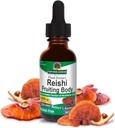 Respuesta de la naturaleza Cuerpo de Fruto Reishi libre de alcohol, 1-Fluid Unce Liquid Extract Immune System Builder