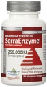 Serra Enzyme Serrapeptase Supplement - Clear Lungs and Sinuses, Proteolytic, Digestive Cleanse TEN 250,000 IU - Maximum Strength TEN 90 Capsules