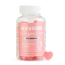 Glow Gummies for Women Skin Care and Health, 60 Cuenta, Watermelon Flavor Collagen Glowing Skin Gummies for Skin Brightening, Organic Chewable Gummies Vitaminas, Vegan, Gluten-Free