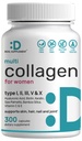 Píldoras multi colágeno con vitamina C, E " Biotina, 300 cápsulas – Péptidos de colágeno hidrolizado – 11 en 1 Fórmula con Saw Palmetto, Bamboo Silica, " Ácido hialurónico: pelo, piel, uñas, " salud conjunta