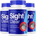 LIVORKA Sight Clear 20/20 Vision Support Suplemento para los ojos - 3 Month Supply - Pack of 3