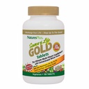 Natures Plus Source of Life Gold Multivitamin - 180 Tablets - Blood Support, Bone Support, Healthy Immune System - Incluye vitaminas D3, B12, K2 &amp; Over 120 Whole Food Nutrients - 60 Servings