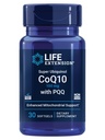 Super Ubiquinol CoQ10 con PQQ, coenzima Q10, Quinona pirroloquinolina, Suplemento de Salud del Corazón, Absorción Máxima, 100 mg, No GMO, Libre de gluten, 30 softgeles