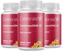Celebrar Vitaminas Celebrar UNO 45 Chewables, 45 mg de hierro - Una vez Bariatric Multivitamínico, Vitaminas Esenciales & Minerales - Gastric Bypass &amp; Sleeve Gastrectomy Suplemento - Tropical (90 Tabletas)