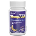 Ayuda para dormir, Diphenhydramine HCl 25mg, 220 Softgels - Fase de dormir más profundo, sueño más relajado, no forme Habit
