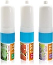 Solución natural Himalayan Pink Salt Nasal Inhaler Aromaterapia con aceites naturales esenciales, limpia el sistema respiratorio, alivio respiración congestión, -3 Pack