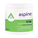 Aspire Nutrición Bio-Clear Detoxificación 30 Días Suministro Suplemento dietético Polvo Desflavorado