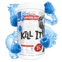 5% Nutrición Rich Piana Kill It Pre Workout Powder w/Creatine, Caffeine, Beta Alanine, Hydroprime Glycerol for Pump, Strength, Endurance  durable 20/40 Srvgs (40 Servings, Blue Raspberry)