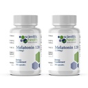 Melatonina 120mg ← Melatonina de dosis única en cápsulas fáciles de cambiar Ø Vegan, no Gluten-Free ← US-Made Extra Strength Melatonin (2-Pack)