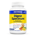 Enzymedica Digest Spectrum, Advanced Digestive Enzymes for Women and Men, Supports Digestion and Multiple Food Intolerances, Fast-Acting Formula for Gas and Bloating Relief, 90 Capsules