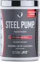 Bomba de aceroFit Acero TENIDO Avanzado Pre Workout Powder &amp; Nitric Oxide Suplemento ¦ Watermelon Lemonade, 30 Serviciones Silencio para el edificio del músculo " Recuperación TENIDO con Peak ATP, Ashwagandha, " Electrolytes
