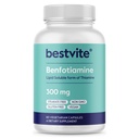 Benfotiamine 300mg (60 cápsulas vegetarianas) No Stearates - No Silicon Dioxide - Vegan - No GMO - Gluten Gratis