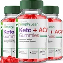 rize labs (Pack of 3 Simplemente Lean Keto + ACV Gummies for Advanced Weight Loss, Suplemento dietético, Maximum Strength Gomitas, Advanced Formula Review (180 Gummies)
