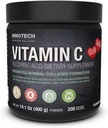 Nutrición INNOTECH: vitamina C pura como ácido ascórbico - 400 g