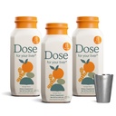 DOSE for Your Liver Cleanse Detox " Repair, Made with Organic Milk Thistle Supplement with Turmeric, Dandelion, Ginger, and Orange, Supports Healthy Liver Function,16oz Bottle, 3 Pack (3 Week Supply)
