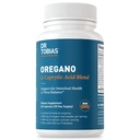 Dr. Tobias Oregano y Acid Blend caprílico, Complejo Gut Flora Balance con Probióticos " Enzymes for Intestinal and Immune Support, Gut Health Supplements for Women " Men, 60 cápsulas, 30 servicios