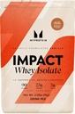 Myprotein Impact Whey Protein Isolate, 2.2 Lbs (40 Servings) Salted Caramel, 21g Protein &amp; 6g BCAA Por Serving, Gluten-Free Shake for Muscle Strength & Recovery