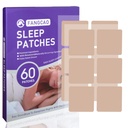 Patches de sueño, parche de sueño para adultos, Ingredientes Premium Set de 60 Patches, fácil de aplicar y cómodo