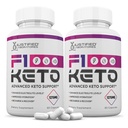 Laboratorios justificados (2 Pack F1 Keto Pills 1275MG Nueva &amp; Mejorada Fórmula Contiene Apple Vinagre Vinagre Virgen Extra Aceite de Oliva Powder Green Tea Leaf 120 Cápsulas