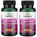 Glucosamina Vegetariana Swanson - Shellfish Gratis 500 Milligrams 90 Veg Capsules (2 Pack)