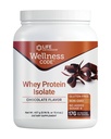 Ampliación de vida Wellness Code® Whey Protein Isolate (Chocolate), Proteína y Aminoácidos ramificados para el crecimiento muscular &amp; Salud inmune, sin azúcar añadido, sin gluten, no GMO, 437 gramos, 20 servientes