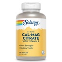 SOLARAY Calcium &amp; Magnesium Citrate 2:1 Ratio w/Vitamin D-3, Huesos saludables, Muscle &amp; Nervous System Support, Alta absorción 180 cápsulas