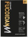 NANOWELL Fucoidan M - Marrón Seaweed Immunity Supplement for Gut Health &amp; Immune Support with Mushroom Complex - 60 cápsulas