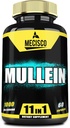 Mullein Leaf Suplemento con Panax Ginseng Root, Cordyceps Sinensis &amp; Más - 60 cápsulas - 11in1