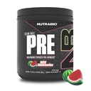 NutraBio STIM-Free PRE Workout for Hombre, Nueva Fórmula ← Laser Focus, Extremadas bombas ← Rendimiento, Resistencia ANTE 10g Citrulline, Beta Alanine, Nitrates, Nootropics, Electrolytes - 20 Serviciones Watermelon