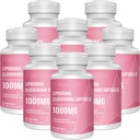 Liposomal Glutathione Softgels 1500MG, Reducido Glutathione Suplemento con vitamina C, mejor absorción, antioxidante no GMO potente para el envejecimiento saludable, detox, salud inmunitaria, 480 Softgels