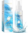 Óleo de Magnesio, Aceite de Magnesio para Pies, Espray de Magnesio Puro para Pies y Dormir, Fácil de Usar y Rápido a Absorb, 4 Fl oz