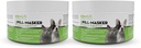 TOMLYN Pill-Masker Original Bacon-Flavored Paste for Dogs & Cats, 4oz, Pack de 2
