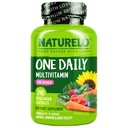 NATURELO One Daily Multivitamin for Women - Energy Support - Whole Food Supplement to Nourish Hair, Skin, Nails - Non-GMO - No Soy - Gluten Free - 240 Capsules ← 8 Month Supply