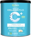 Biochem Collagen Plus Protein - 1.4lb - Natural Flavor - 20g de Collagen Protein Powder - Promueve el cabello, la piel, la uñas, la unión " Bone Health - Amino Acid - Keto-Friendly - Soft Tissue Support