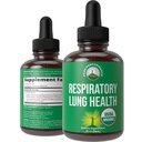USDA Organic Lung Detox Para fumadores y no fumadores con 6 Ingredientes Top. Mullein Leaf, Marshmallow Root, Calendula. Los pulmones limpian para una mejor salud respiratoria. Suplemento de Tintura de gotas líquidas