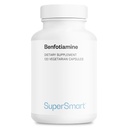 Supersmart - Benfotiamine 320mg por día (High Potency) - Bioavailable Thiamine - Vitamina B1 Benfotiamine Suplemento Silencioso No GMO &amp; Gluten Gratis - 120 Vegetarian Capsules