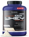 Ultimate Nutrition Prostar Whey Protein Powder Isolate, Natural - Low Carb, High Protein Powder Shake for Muscle Gain & Recuperación - Bajo Sodium, Low-Fat & Keto Friendly - 5.28 lbs Tubs