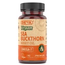 DEVA Buckthorn de Mar Vegano, Aceite de Berry 500mg, Presionado frío, sin refinar, Rico en Omega-7, 90 cápsulas, 1-Pack