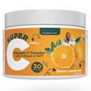 Vitamina C 4000mg con D-Ribose, Glycine, MSM-Highly Absorbable, Stomach-Friendly, Collagen Boost, Immune Support-Unflavored, 200 Grams (30 Servings)